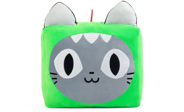 20" Dino Cat Pillow!